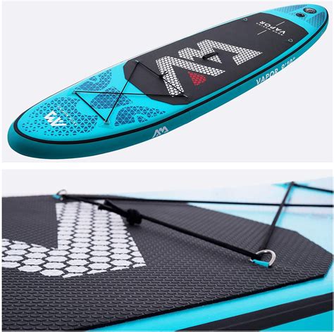 A short pole that is wide and flat at th.: Stand up paddle gonflable VAPOR - Test et avis | Le ...