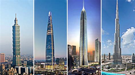 The Top Tallest Buildings In The World Over Time Infographic Vrogue