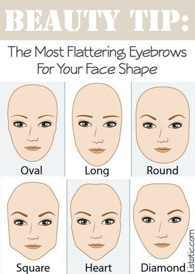 Eyebrows And Face Shape 32 Makeup Tips All Older Women