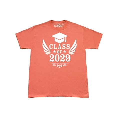 Inktastic Class Of 2029 With Graduation Cap And Wings T Shirt