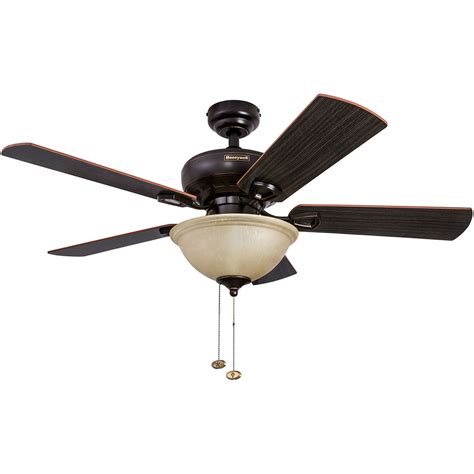 Available in a large quantity of modern designs. Honeywell Woodcrest Ceiling Fan, Oil Rubbed Bronze Finish ...