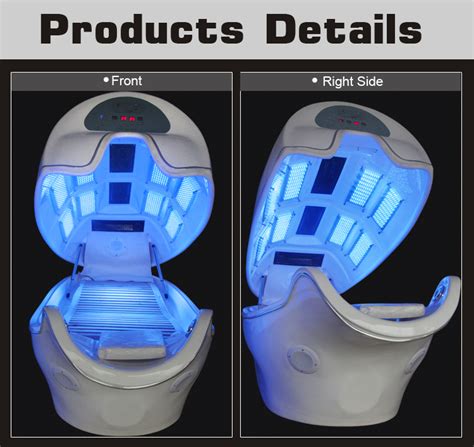 Far Infrared Sauna Spa Capsule Led Light Therapy Bed For Full Body