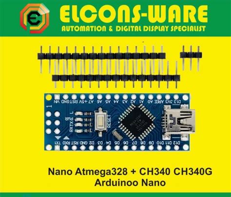 Jual Arduino Nano Atmega328 Ch340 Ch340g Mini Usb Di Seller Elcons