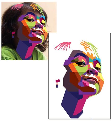 How To Create A Geometric Wpap Vector Portrait In Adobe Illustrator