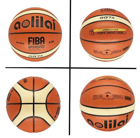 Official Size 7 Aolilai Gg7x Baloncesto Pu Leather Custom Basketball