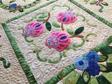 Check spelling or type a new query. Carrie On The Prairie: Mona's Floral Applique Quilt