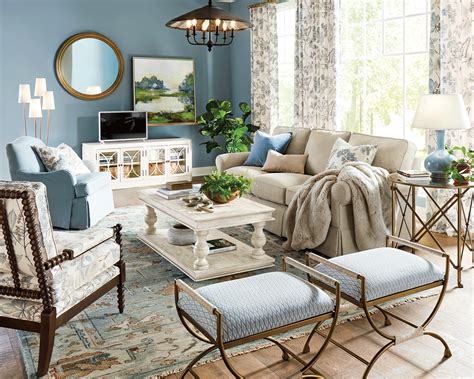 Traditional Blue Living Room Ideas