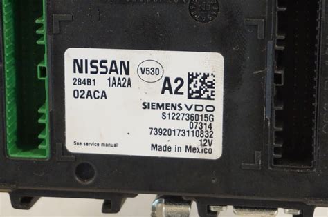 Nissan Murano S Awd V Bcm Body Control Module L Ebay