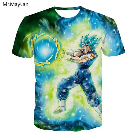 3d T Shirt Print Dragon Ball Z Goku Ultra Instinct Men Women Casual