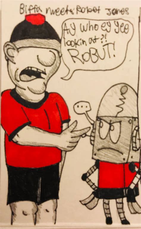 Biffa Bacon Meets Robot Jones By Ctviz Fan On Deviantart