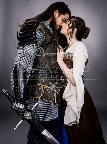 Period Images Medieval Couple Embrace