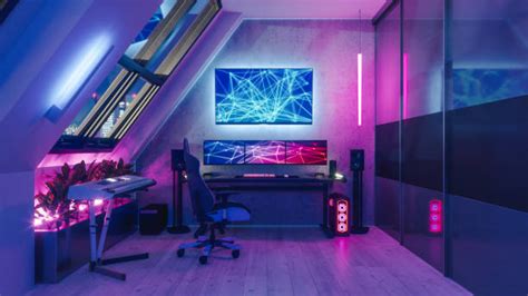Gaming Room Stock Photos Pictures And Royalty Free Images Istock