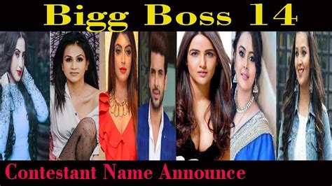 These include a punjabi singer sara gurpal, rubina dilaik among the others. Bigg Boss 14 contestants name List |2020| Hindi - YouTube