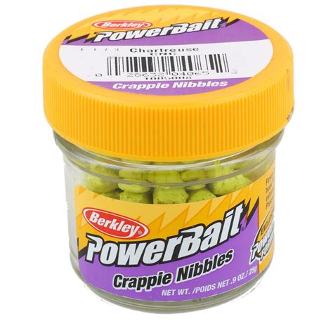 Berkley® Powerbait® Crappie Nibble Bait 11 Oz Jar 425051 Soft Baits At Sportsmans Guide