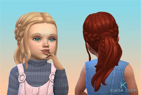 My Stuff Ep09 Double Braid For Toddlers Early Access Sims 4