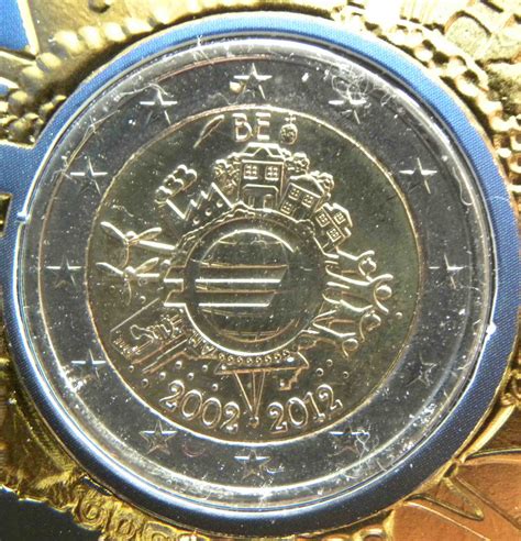 Belgium 2 Euro Coin - 10 Years of Euro Cash 2012 - euro ...