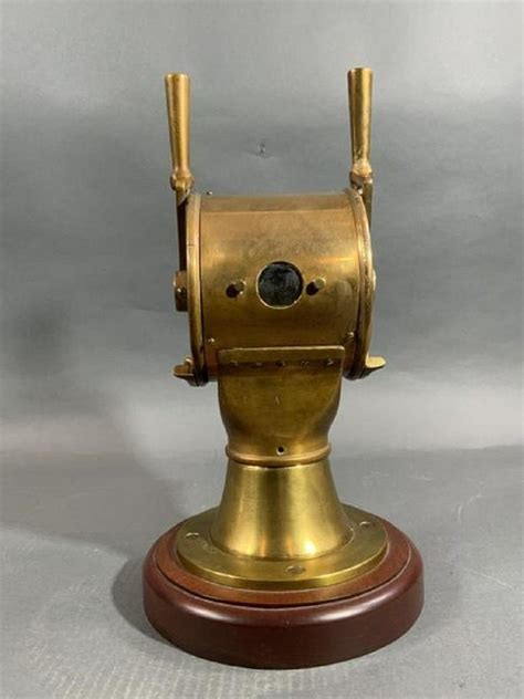 Solid Brass Ships Engine Telegraph For Sale At 1stdibs