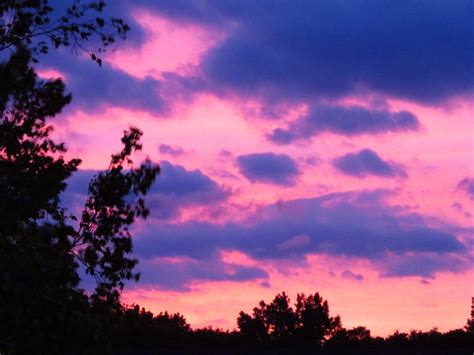 Pink And Blue Sunset Blue Sunset Sunset Sunrise