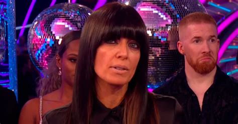 strictly come dancing claudia winkleman s condition left her banging into walls devon live
