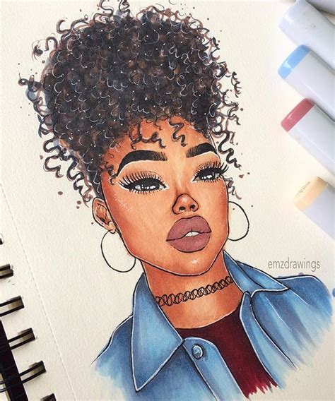 Https://tommynaija.com/draw/african How To Draw A Black Girl