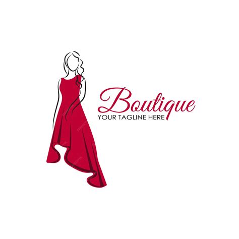 Premium Vector Fashion Boutique Logo Fashion Logo Template On White