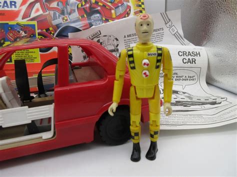 TYCO Incredible Crash Test Dummies Red Crash Car Dash Figure 100