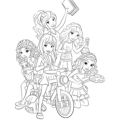 Printable Lego Friends Coloring Page Lego Coloring Pages Coloring My Xxx Hot Girl