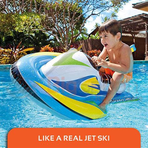 Bigspoon Intex Wave Rider Ride Ons M X Cm Jet Ski Inflatable Swimming Pool Floaties