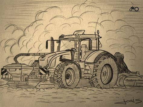 It was founded in 1930 by xaver fendt and purchased by agco in 1997. Foto Tractors Tekening #855742