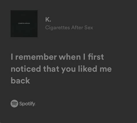 After Sex I Remember When Describe Me Spotify Personality Lyrics Therapy Words Music