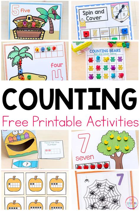 It works well as an independent work packet for 2nd, 3rd or 4th grade students. Free Printable Numbers and Counting Activities