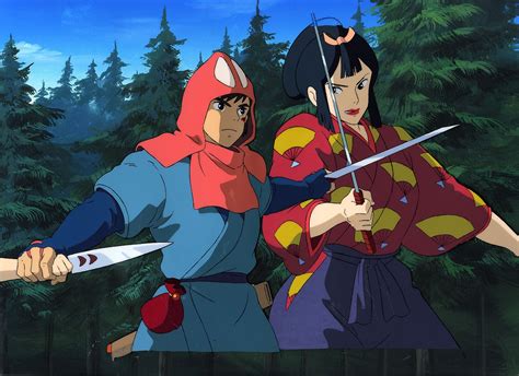 Celluloid Original De Princesse Mononoke Aux Enchères Studio Ghibli