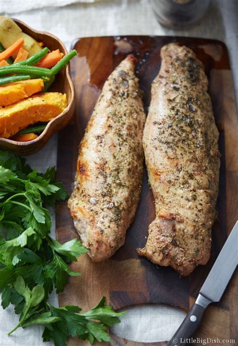 Pork tenderloin is a quick and easy meal to serve any night of the week; This paleo recipe for pork tenderloin baked in the oven is ...