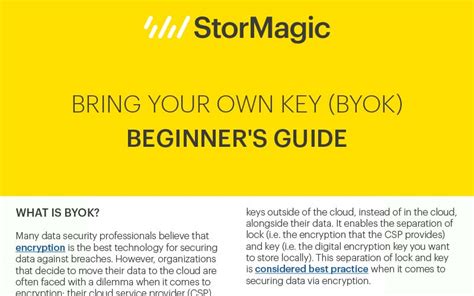 Bring Your Own Key Byok A Beginners Guide