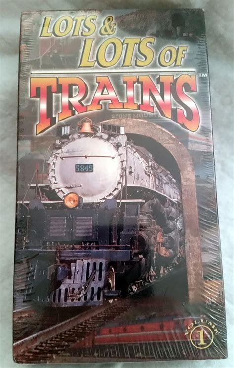 Lots And Lots Of Trains Vol 1 [vhs] Movies And Tv