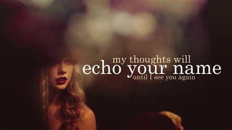 All I Can Say Is It Was Enchanting To Meet You Taylor Swift Lyrics