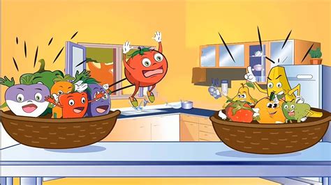 حكاية الطماطم فاكهة المستوى الثاني ابتدائي،👍🥰 - YouTube