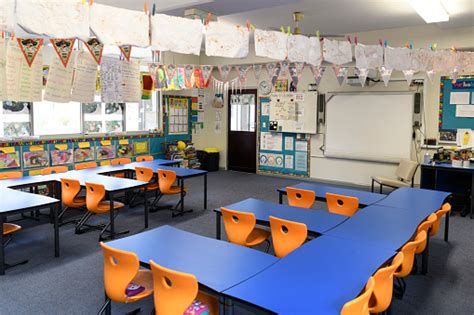Primary School Classroom Interior Stock Photo Download Image Now Istock