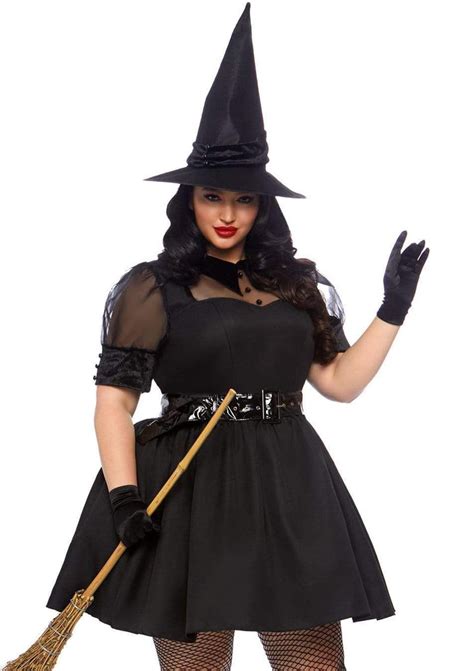 Bewitching Witch Costume Sexy Plus Size Costumes Leg Avenue
