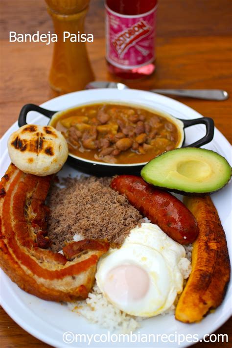 Bandeja paisa, also known as bandeja de arriero, bandeja montanera and bandeja antioquena, is colombia's national dish since 2005, a heavy, caloric meal traditionally served on a big. Bandeja Paisa | My Colombian Recipes