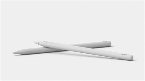 3d Apple Pencil 2nd Generation Turbosquid 1555616