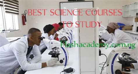 Best Science Courses To Study In Nigerian Universities 2021