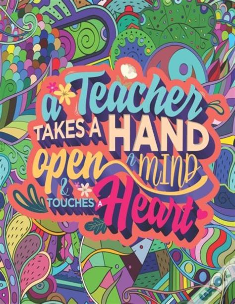 A Teacher Takes A Hand Open A Mind And Touches Heart Livro Wook