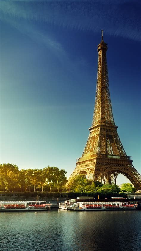 And it the eiffel tower is ofcourse a must see when visiting paris. Wallpaper Paris, Eiffel Tower, France, autumn, travel ...
