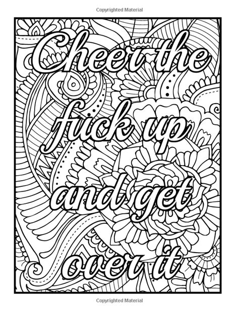 36 Funny Inappropriate Dirty Coloring Pages For Adults Free Swear Word