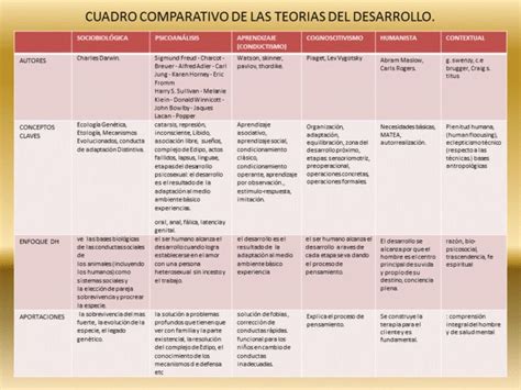 Cuadros Comparativos Etapas Del Desarrollo Humano Hot Sex Picture