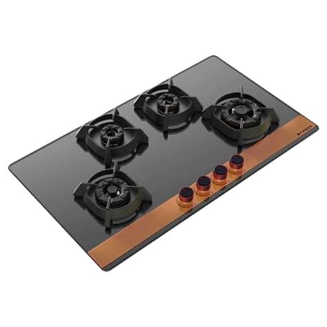 Buy Faber Utopia Pro HT BR CI Toughened Glass Top Burner Automatic Electric Hob Flame