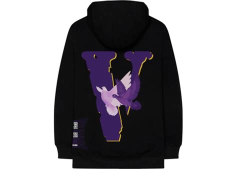 Nav X Vlone Doves Hoodie Black Section Prague