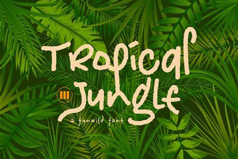 Tropical Jungle Font Dfonts