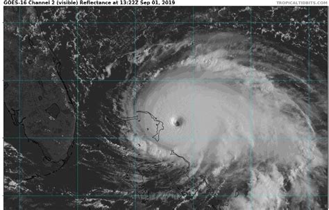 Nhc 11am Dorian Becomes The Strongest Hurricane In Modern Records For